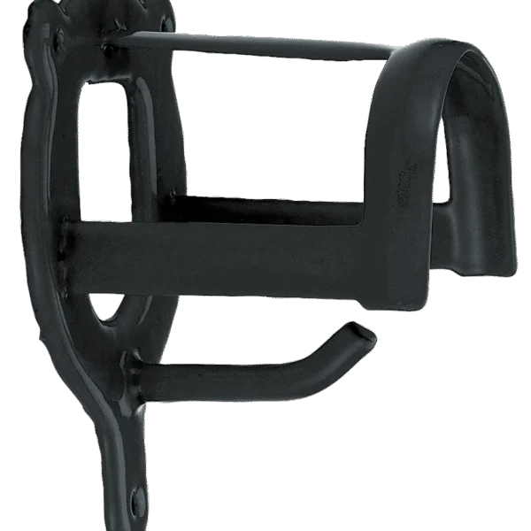 Porte licol rond en plastique, noir – Vplast