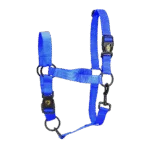 Licol en nylon avec muserolle réglable, bleu XS – Excellent Essential