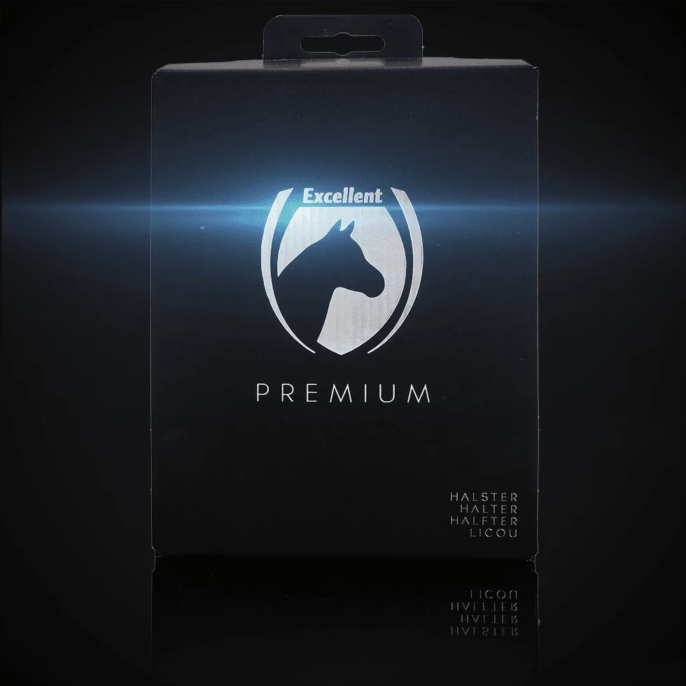 Licol en nylon avec détails réfléchissants bleu XS – Excellent Premium – Image 3