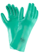 Gants de travail en nitrile résistants aux produits chimiques, taille 11 XXL, 33 cm – Sol-Vex