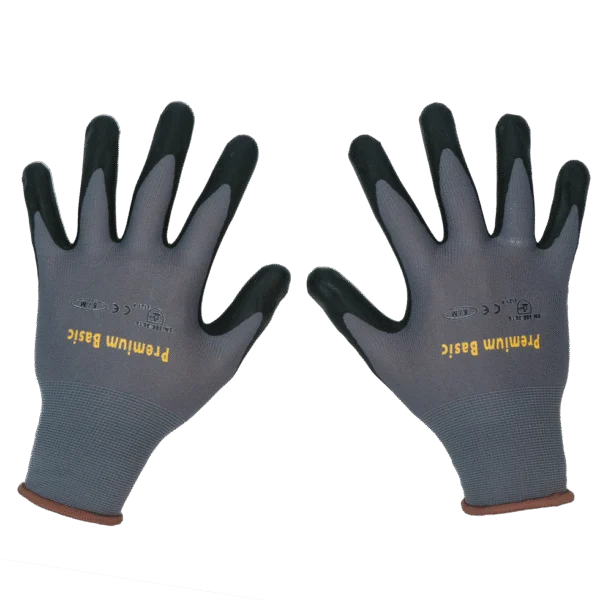 Gants de travail avec revêtement en mousse de nitrile, taille S (7) – Keron Premium Basic