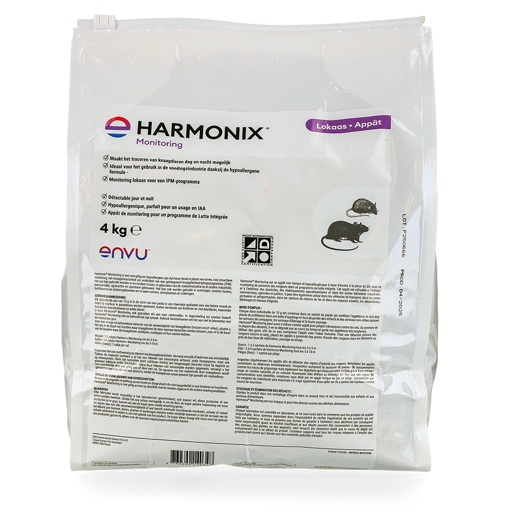 Pâte appât de monitoring, sans poison, 4 kg – Bayer Harmonix Monitoring Paste – Image 1