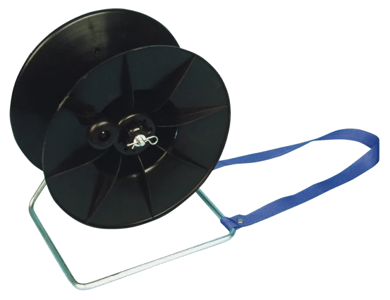 Enrouleur pour ruban et fil avec sangle de transport et sangle de poitrine – ZoneGuard