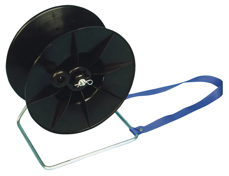 Enrouleur pour ruban et fil avec sangle de transport et sangle de poitrine – ZoneGuard – Image 1