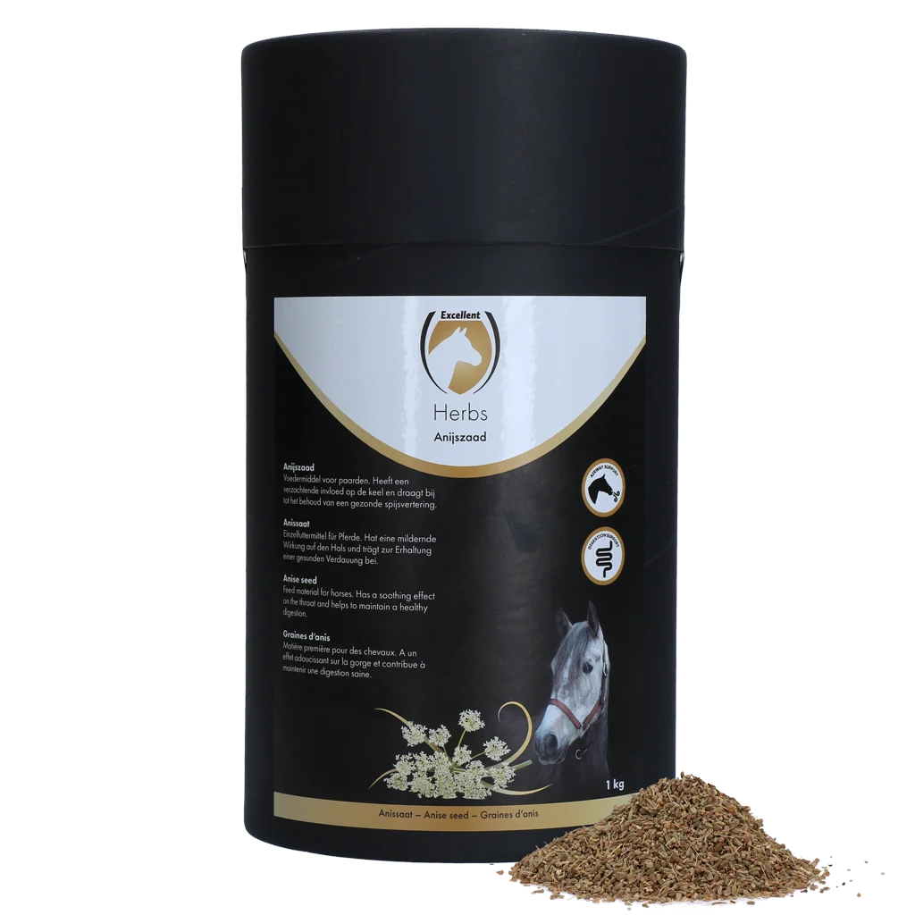 Graines d’anis pour chevaux, 1 kg – Excellent Horse Herbs Graines d’anis – Image 1