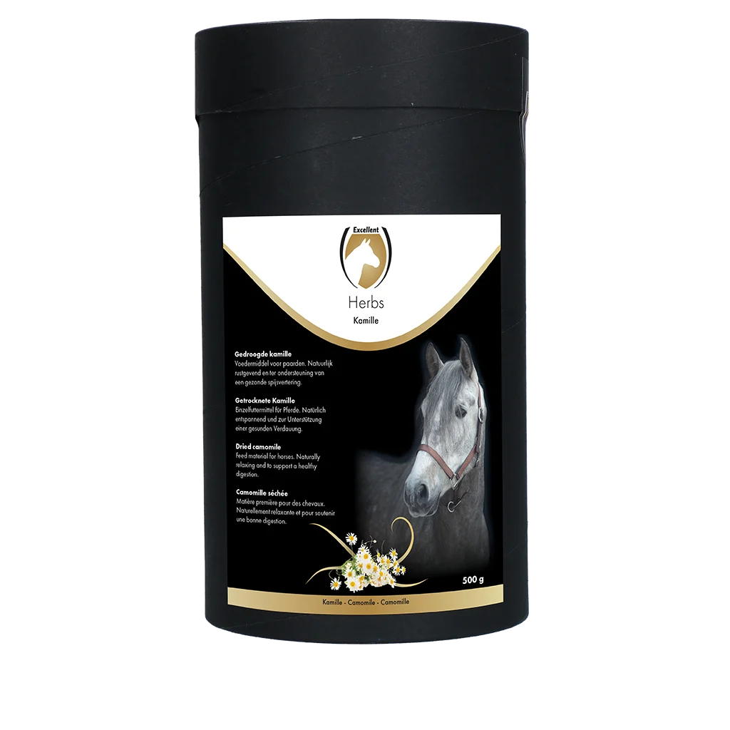 Camomille pour chevaux, pour la détente, 500 g – Excellent Horse Herbs Camomille – Image 1