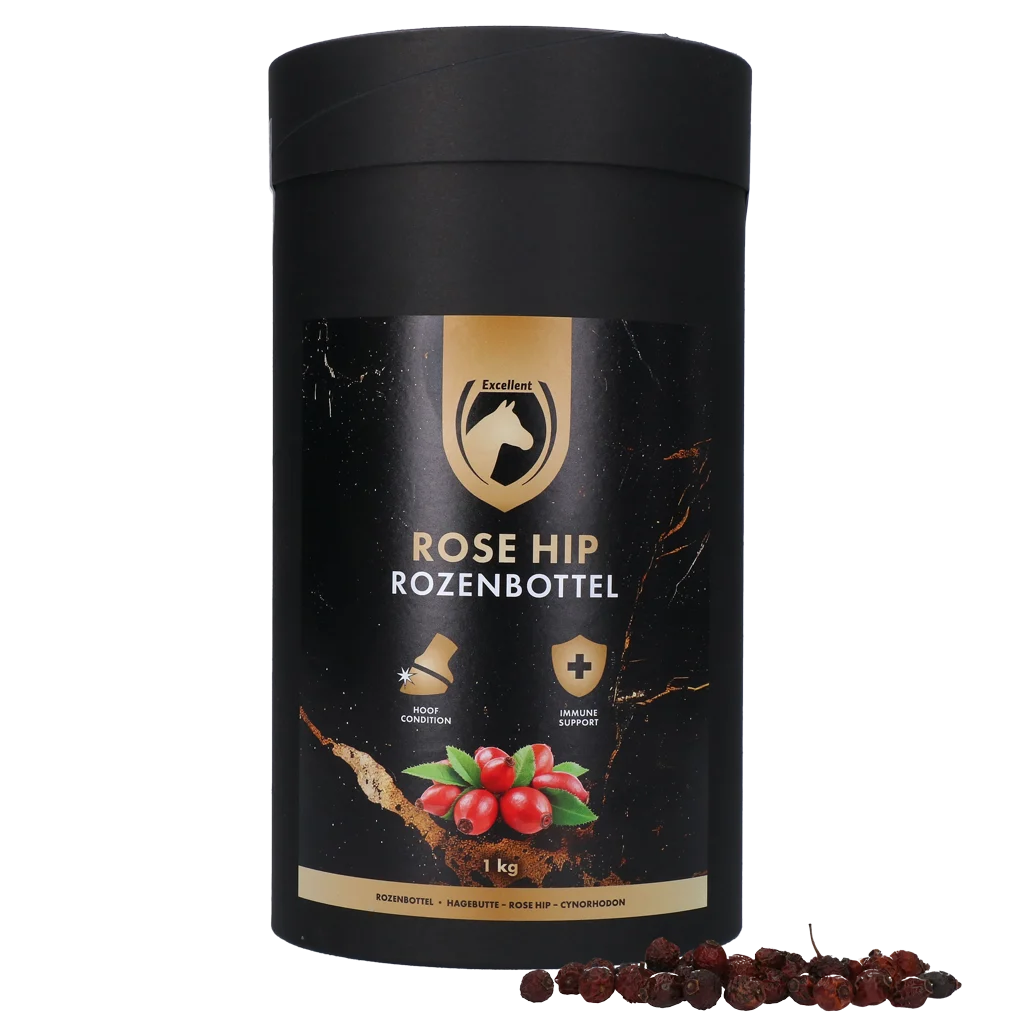 Cynorrhodon pour chevaux, pour le maintien de sabots sains, 1 kg – Excellent Horse Herbs Cynorrhodon – Image 1
