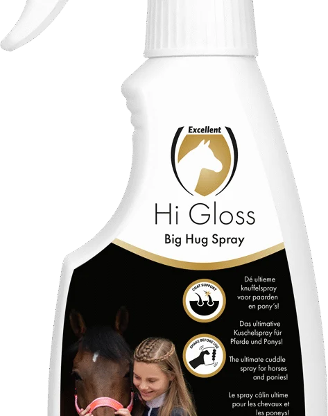 Spray pour crinière et queue à la lavande, 250 ml – Excellent Horse Hi Gloss Big Hug Spray