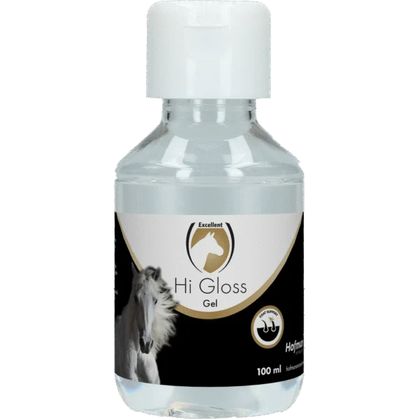 Gel brillant pour crinière et queue, 100 ml – Excellent Horse Hi Gloss Gel