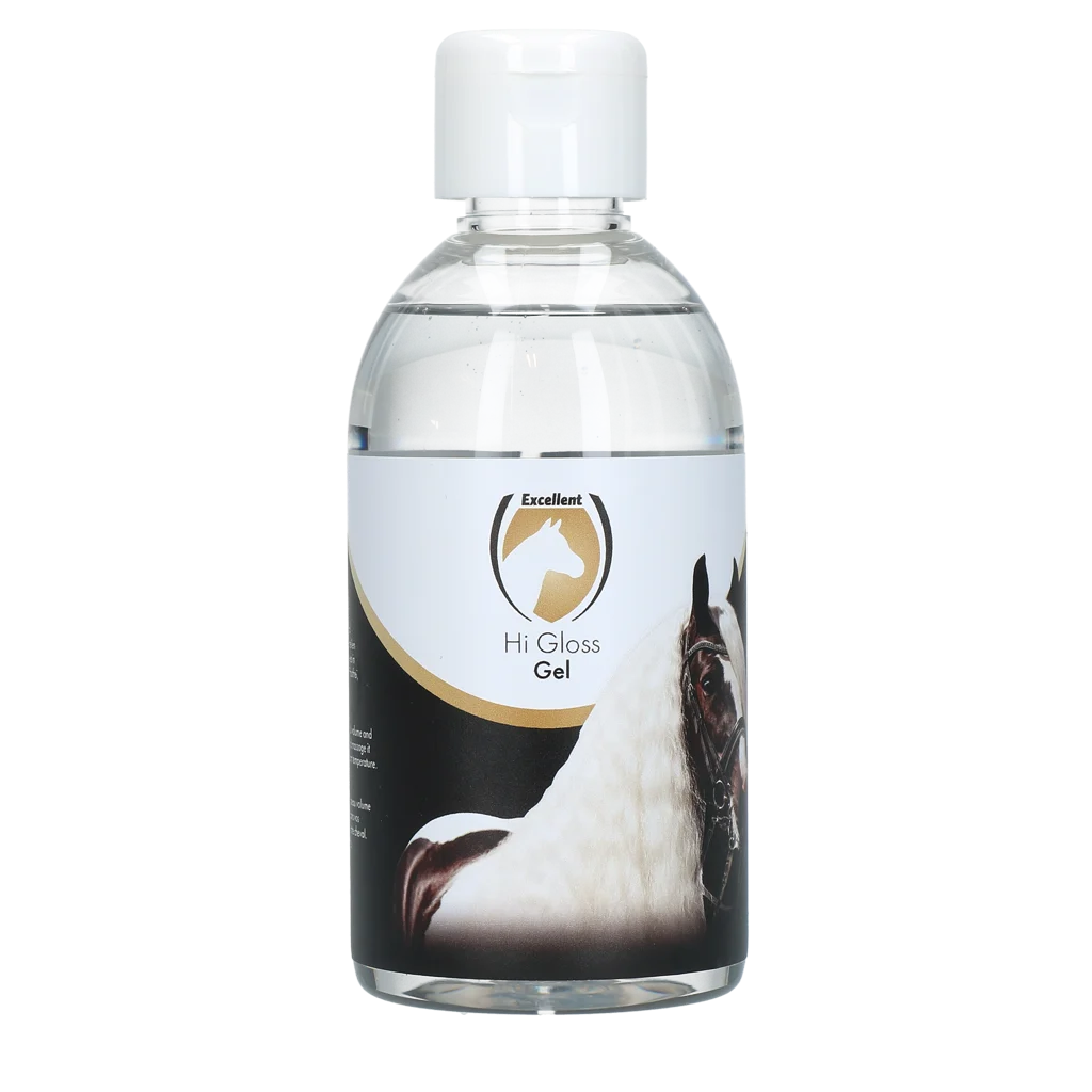 Gel lustrant pour crinière et queue, 250 ml – Excellent Horse Hi Gloss Gel – Image 1
