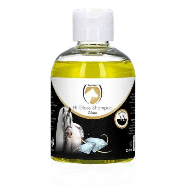 Shampooing pour chevaux pour un pelage brillant, 250 ml – Excellent Horse Hi Gloss Shampoo Original