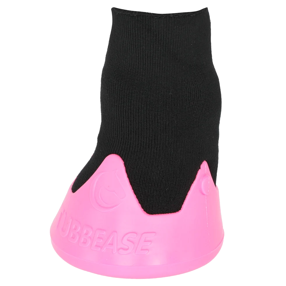 HOEF105.png Botte de soin pour sabot avec bande autoagrippante, rose, 110 mm – Tubbease – Image 1