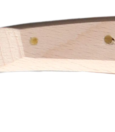 Couteau à sabot étroit avec manche marron clair, affûtage supplémentaire VC 321 "L"