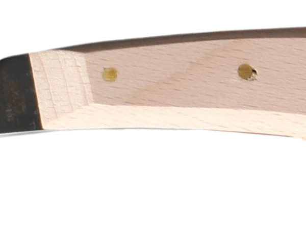 Couteau à sabot étroit avec manche marron clair, affûtage supplémentaire VC 321 "L"