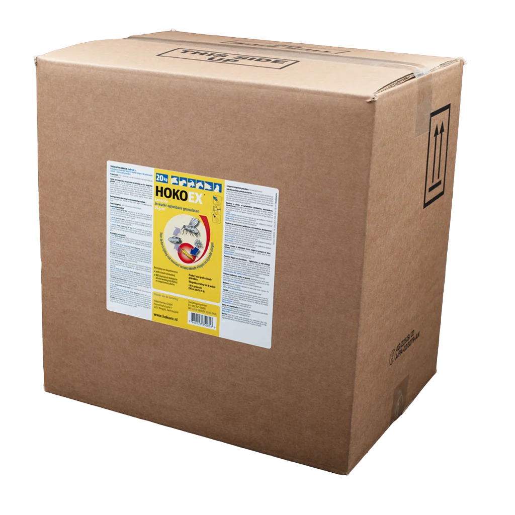 HOKO020.png Insecticide contre les larves de mouches dans les locaux d’élevage, 20 kg – HokoEx – Image 1