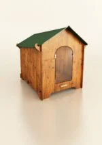 Niche XL en HPL pour chien, 95 x 110 x 89 cm – Cucciolotta Classic