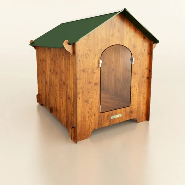 Niche XL en HPL pour chien, 95 x 110 x 89 cm – Cucciolotta Classic