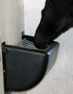 Râtelier à foin slow feeder pour chevaux avec grille en acier, 140 l – Image 2
