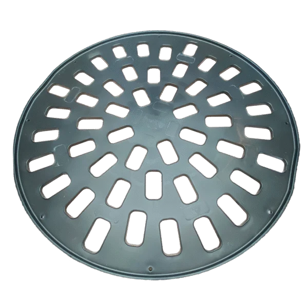 Couvercle de mangeoire à foin avec 48 trous, Ø 126 cm – Ok-Plast Hooi Slow Feeder