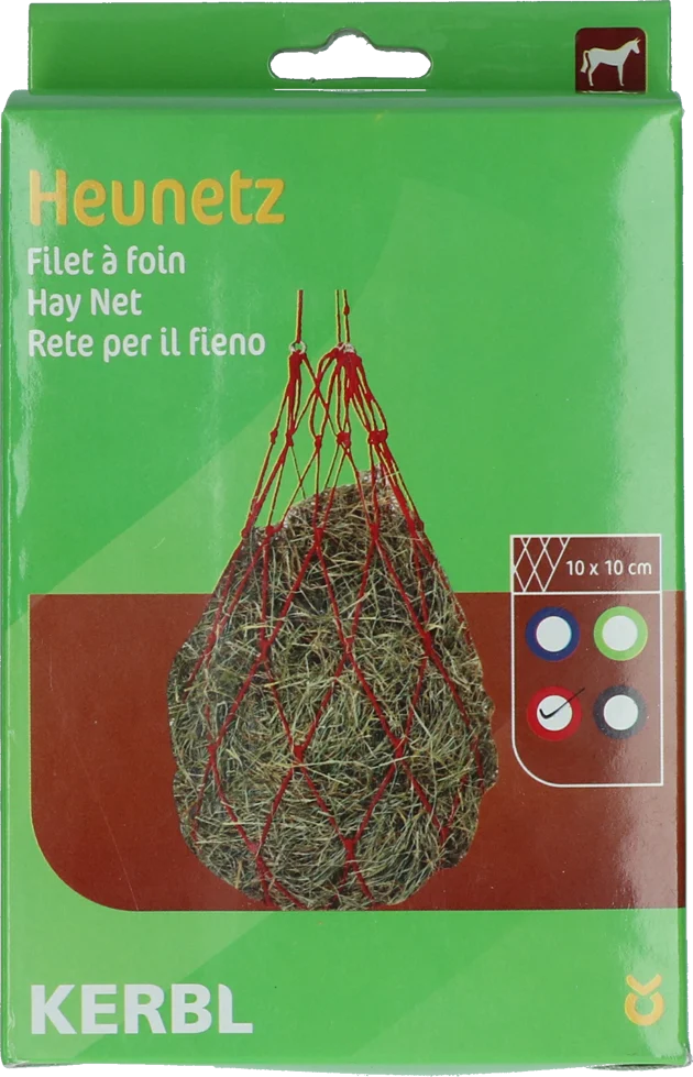 Filet à foin pour chevaux Classic, mailles de 10 x 10 cm – Image 2
