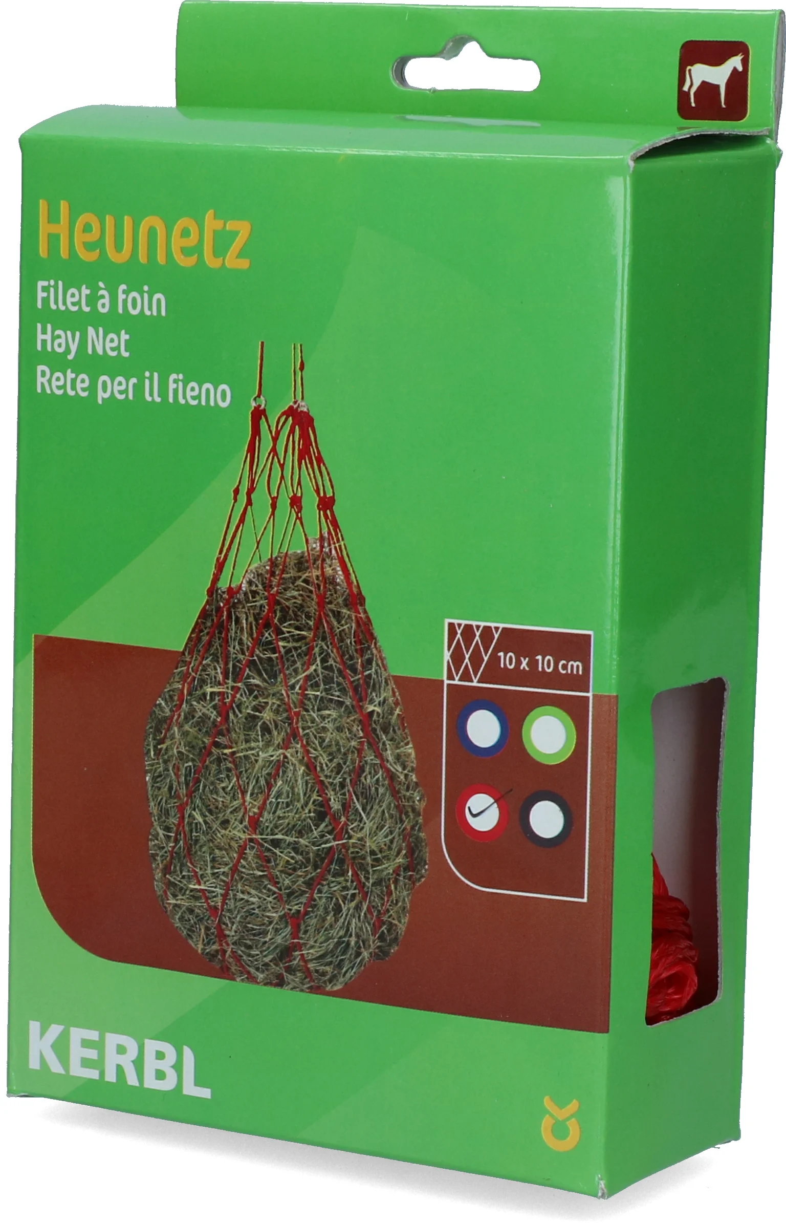 Filet à foin pour chevaux Classic, mailles de 10 x 10 cm – Image 4
