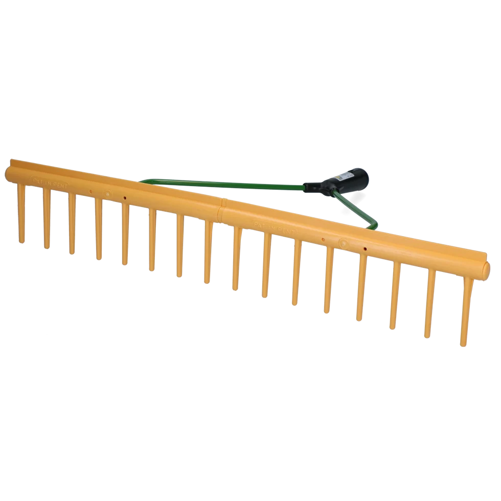 HOOI048.png Râteau à foin avec bord niveleur, largeur 64 cm, 16 dents, sans manche – Image 1