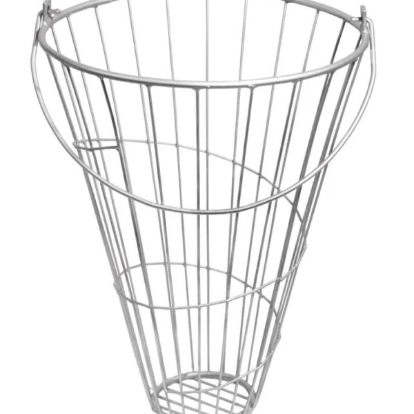 Râtelier à foin en fer galvanisé avec poignée, hauteur 50 cm – Kerbl