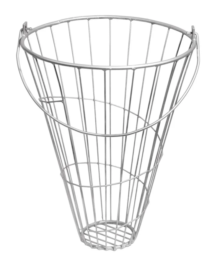 HOOI70280.jpg Râtelier à foin en fer galvanisé avec poignée, hauteur 50 cm – Kerbl – Image 1