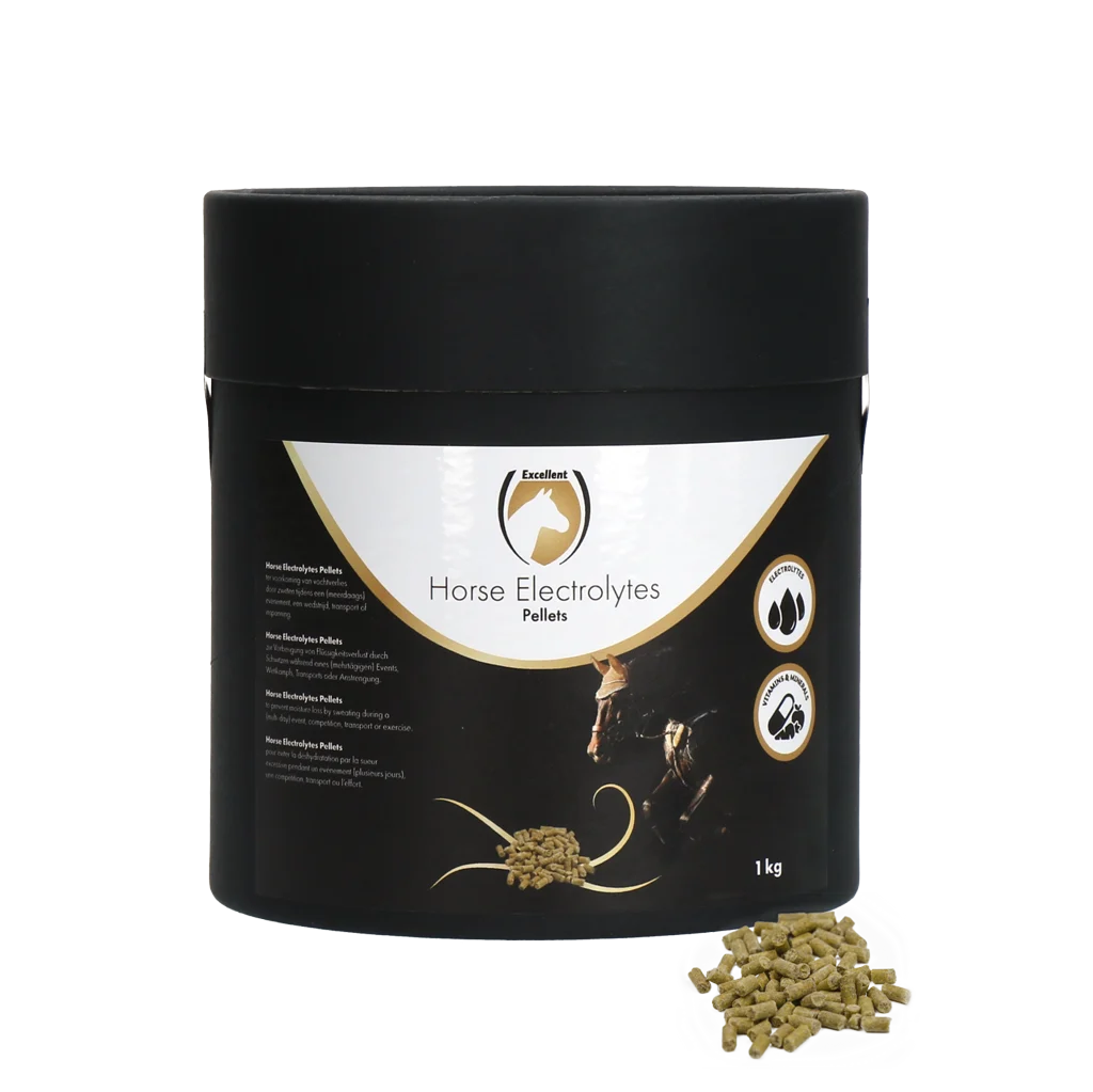 Granulés d’électrolytes pour chevaux, 1 kg – Excellent Horse Electrolytes Pellets – Image 1