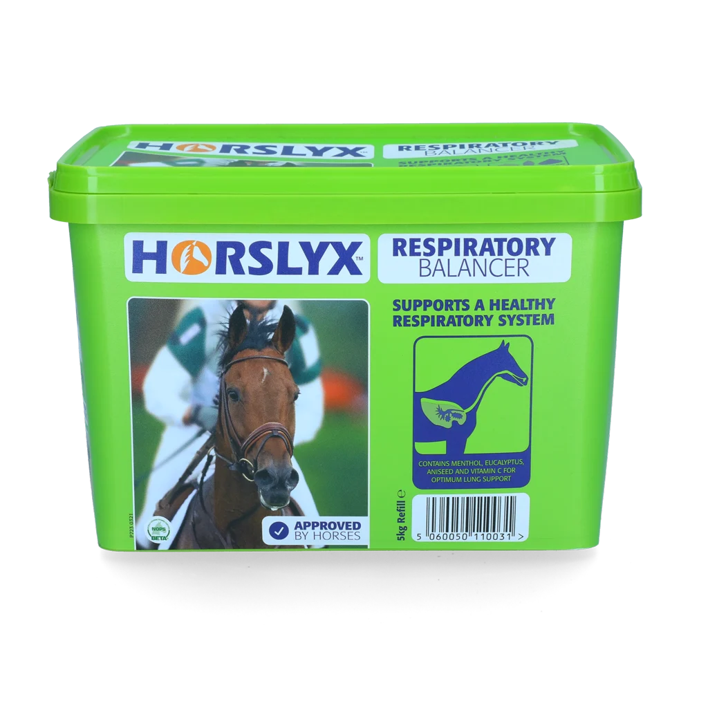 Pierre à lécher pour chevaux, comme récompense, 5 kg – Horslyx Respiratory Balancer – Image 1