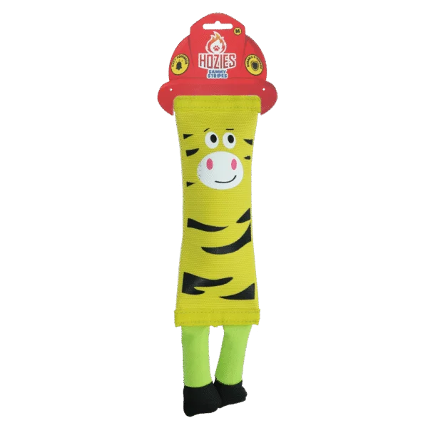 Jouet pour chien en tuyau d’incendie – Hozies Sammy Stripes M