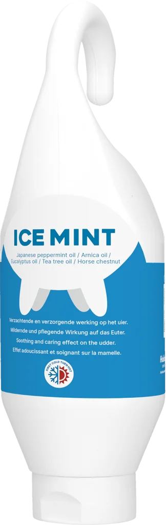 ICEM2905.png Gel pour la mamelle à l’huile de menthe poivrée en tube à suspendre, 500 ml – Vet Animal Care Ice Mint – Image 1