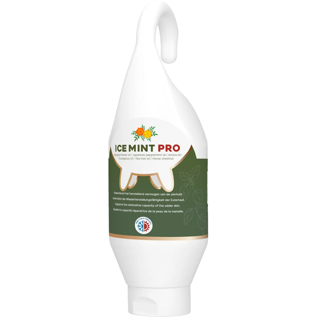 ICEM2907.png Gel pour mamelle au calendula en tube à suspendre, 500 ml – Vet Animal Care Ice Mint Pro – Image 1