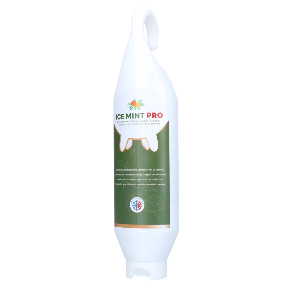 Gel pour mamelle au calendula en tube à suspendre, 1 l – Vet Animal Care Ice Mint Pro – Image 1