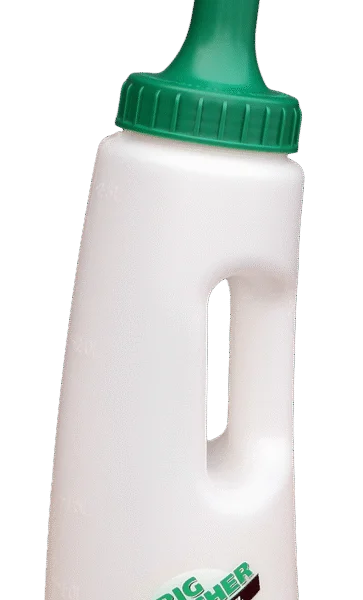 Bouteille de drenchage Easy Drencher Big pour bovins et veaux, complète, 2,5 l, verte