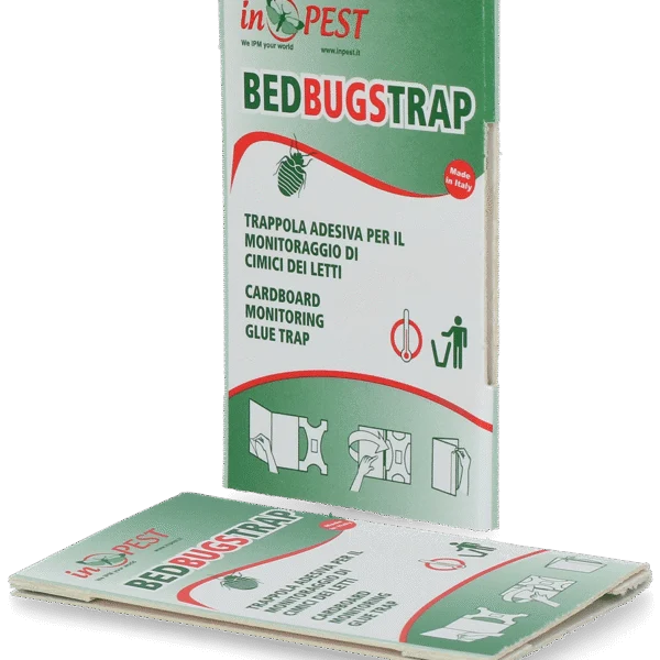 Piège de détection pour punaises de lit avec surface adhésive, 16 x 8,5 cm, 10 pièces – Hofman Pest Control