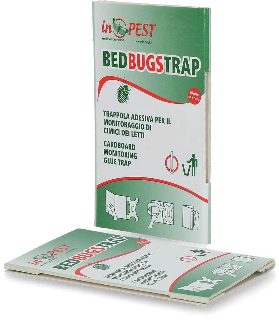 Piège de détection pour punaises de lit avec surface adhésive, 16 x 8,5 cm, 10 pièces – Hofman Pest Control – Image 1