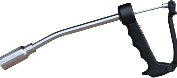 Lance-bolus en acier inoxydable pour bolus de 17 mm
