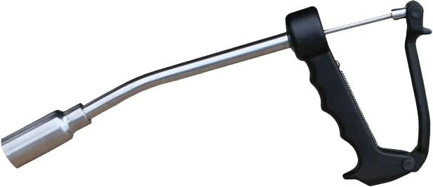 Lance-bolus en acier inoxydable pour bolus de 17 mm – Image 1