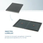 Plaque engluée pour insectes pliable en forme de livre, noire, 22 x 17 cm – Hofman Pest Control – Image 4
