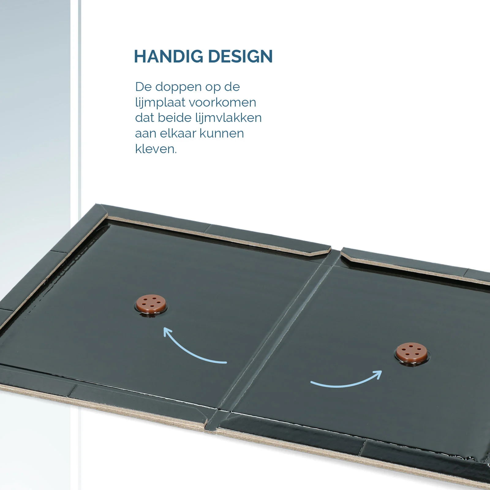 Plaque engluée pour insectes pliable en forme de livre, noire, 22 x 17 cm – Hofman Pest Control – Image 6