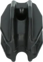 Isolateur d’angle et tendeur de fin de ligne pour fil électrique, cordelette et ruban, noir – ZoneGuard – Image 3