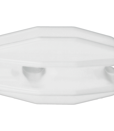Isolateur d’angle et tendeur d’extrémité pour fil, corde et ruban de clôture électrique, blanc – ZoneGuard