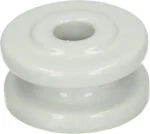 Isolateur d’angle en porcelaine, diamètre extérieur 50 mm, blanc – ZoneGuard – Image 2