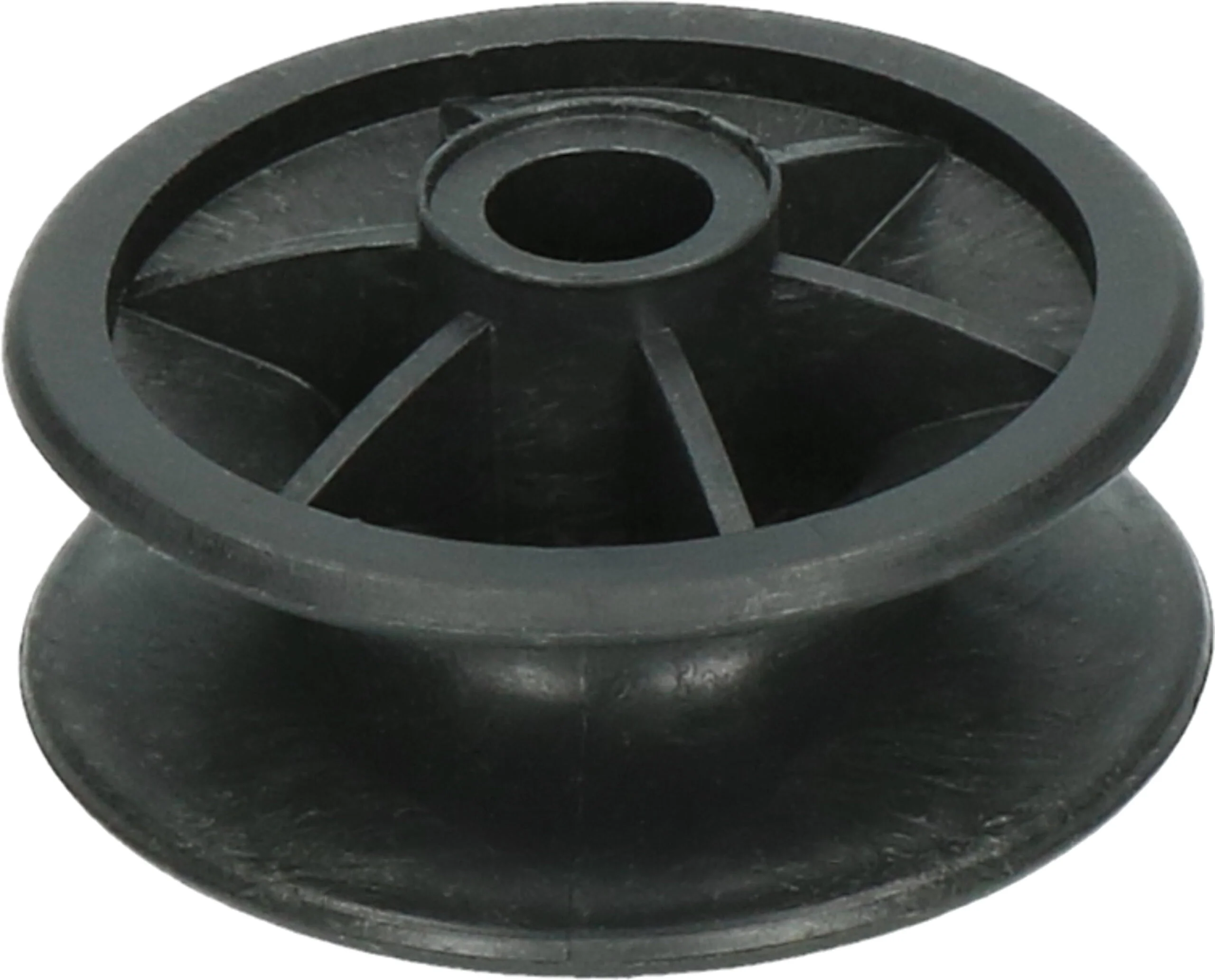Isolateur d’angle en plastique, diamètre extérieur 42 mm, noir – ZoneGuard – Image 2