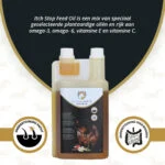 Huile alimentaire pour chevaux aux oméga 3 et oméga 6, 1 l – Excellent Horse Itch Stop Feed Oil – Image 2