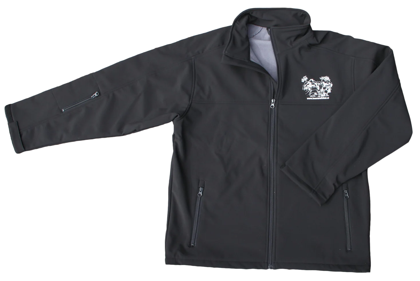 Veste résistante au vent et déperlante noire, L – Boerenwinkel – Image 1