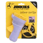 Jouet interactif pour chat avec hélices à lancer et herbe à chat – Jinkies Catnip Copter