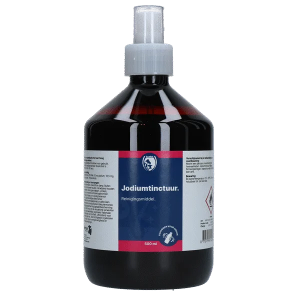 Teinture d’iode 1 % avec 70 % d’alcool, 500 ml