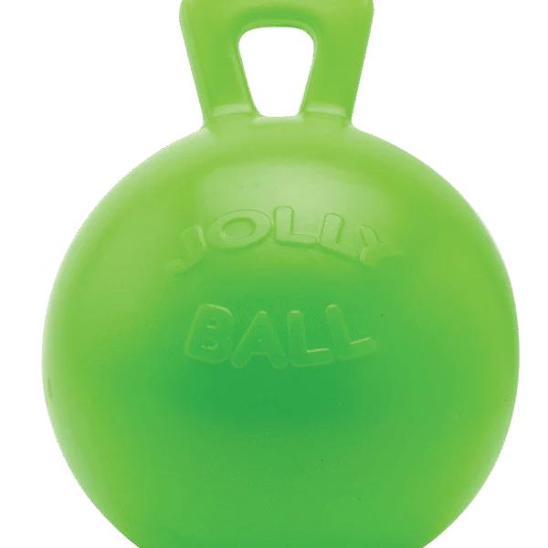 Ballon de jeu pour cheval vert avec odeur de pomme, 25 cm – Jolly Pets Jolly Ball